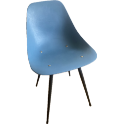 Chaise "coccinelle" vintage 50